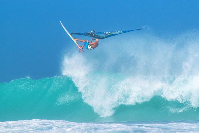 Diony Guadagnino Beach Culture World Tour windsurfing