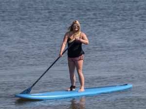 Nicole Glasser Long Beach stand up paddling