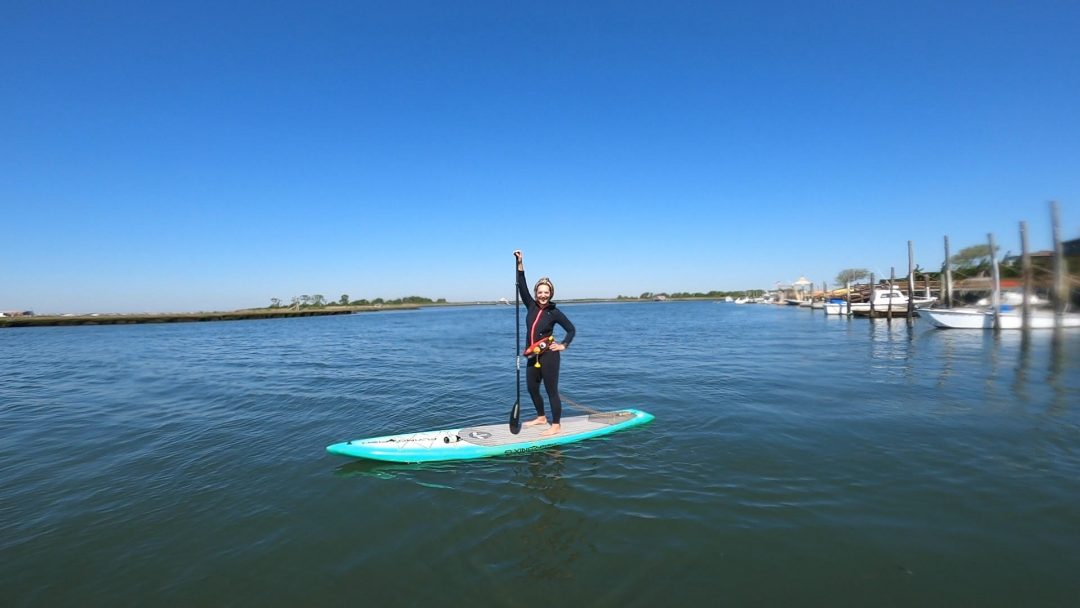 Christina Vaccacio breast cancer stand up paddling