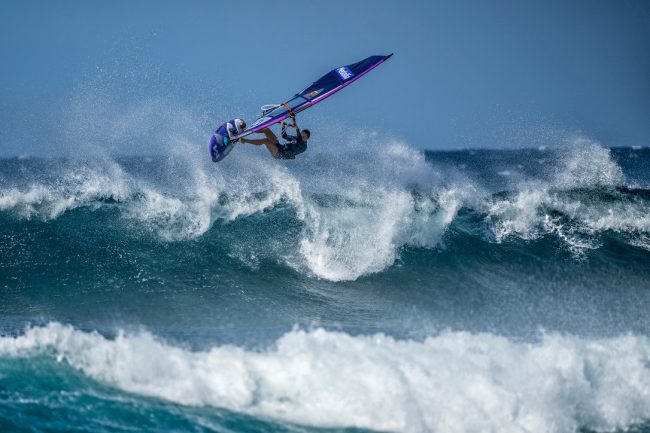 Aloha Classic IWT windsurfing wave tour Maui