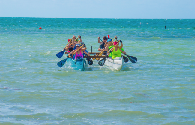 Key WEst paddle classic dragon boat