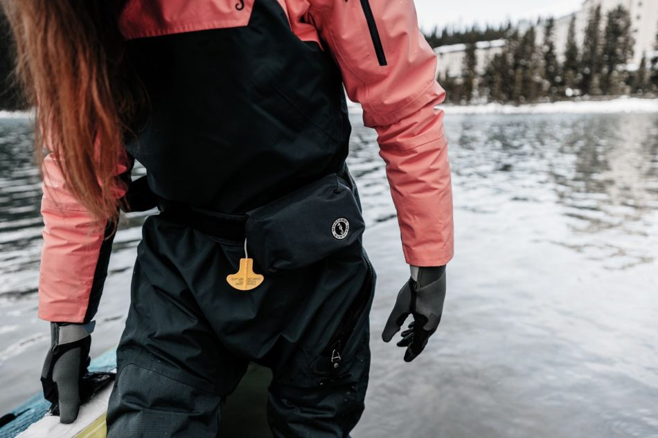 Mustang Survival womens dry suit winter paddling