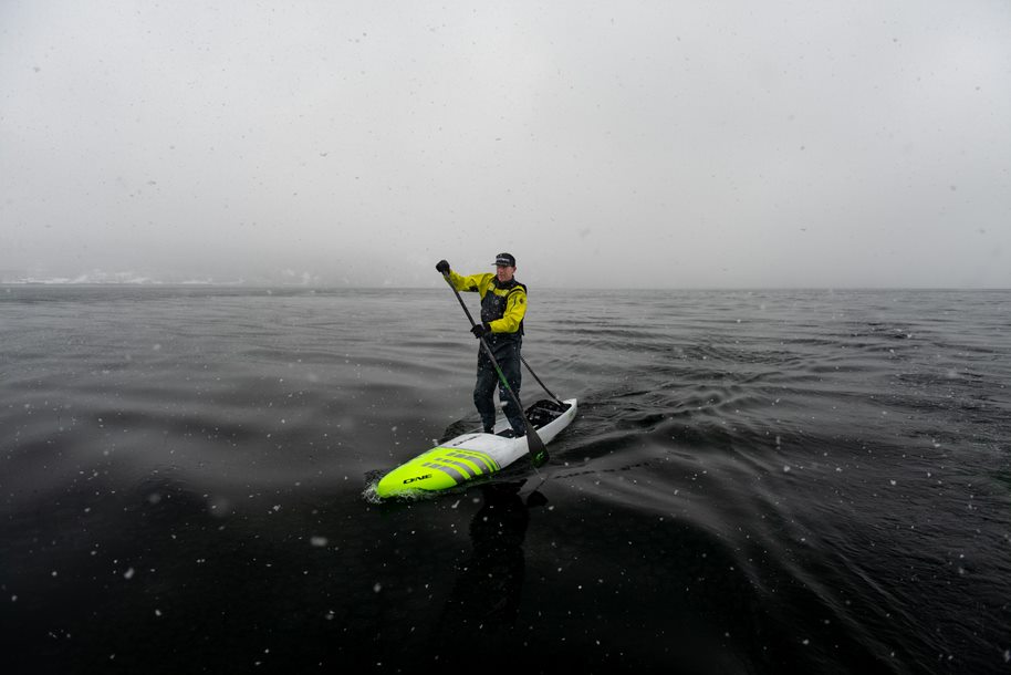 Mustang Survival dry suit stand up paddling