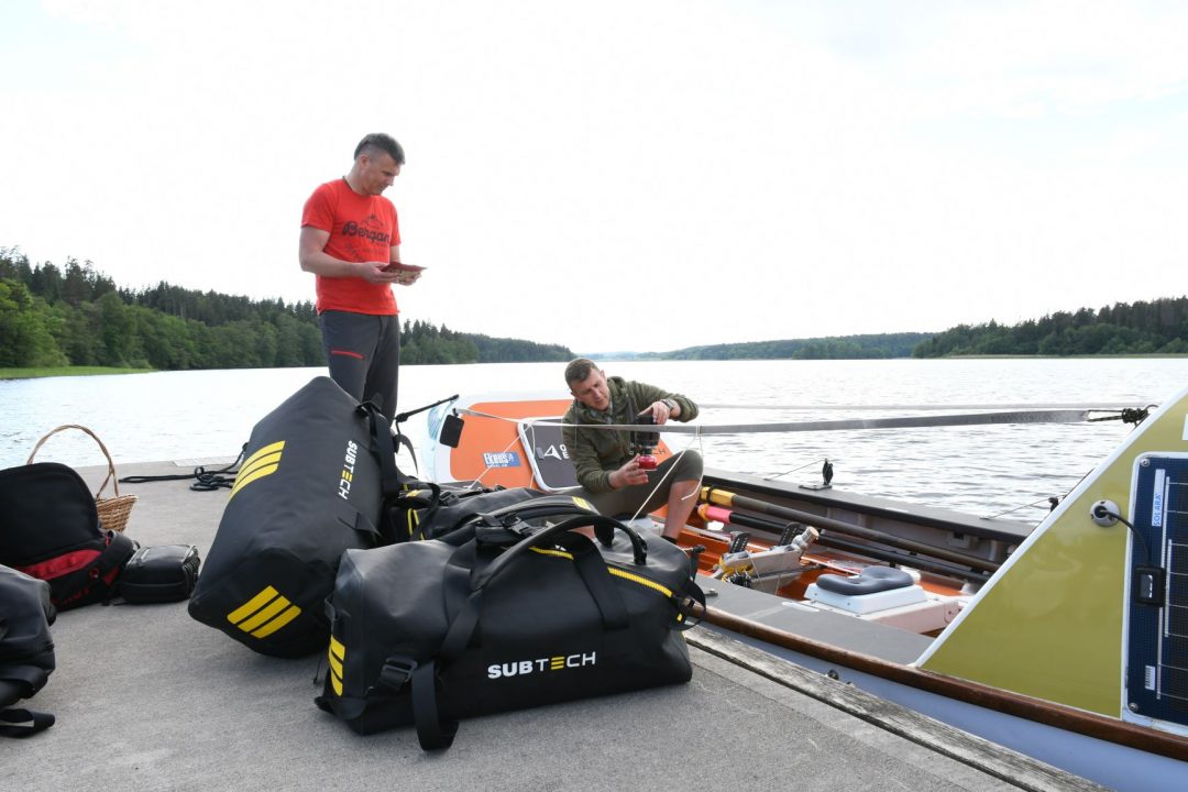 SUBTECH ROW across Atlantic ocean FOR BALTIC WHALES 7