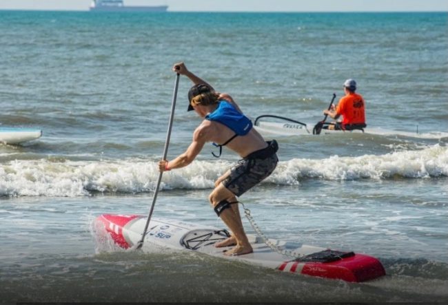 SUP Fitness Campbell Carter shoulders