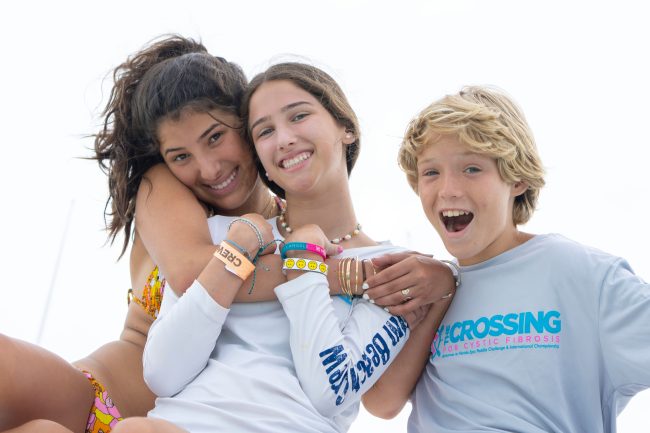 Crossing for cystic fibrosis kids