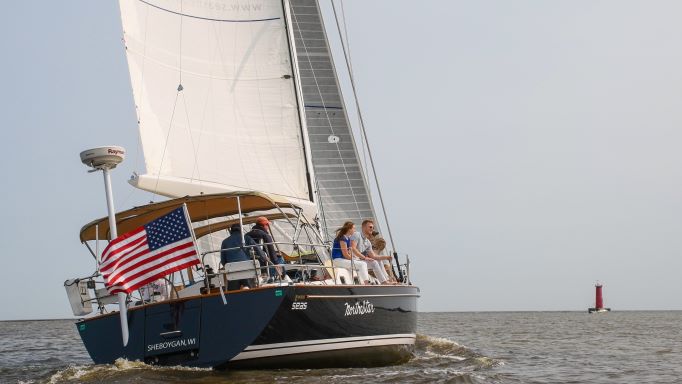 Sailing on the Tartan Sheboygan Wisconsin