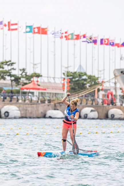 Fiona Wylde ICF SUP World Championships China photo Georgia Schofeld