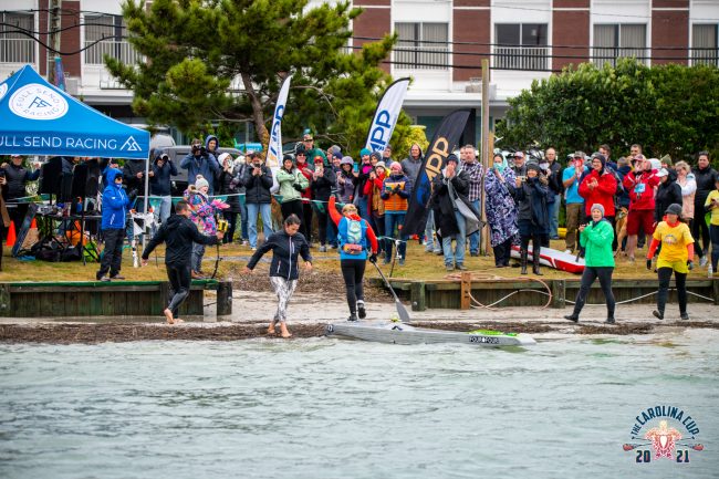 April Zilg Carolina Cup Graveyard stand up paddle race