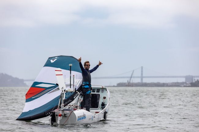 Chris Bertish Transpac Wing Project Half Moon Bay Photo SF
