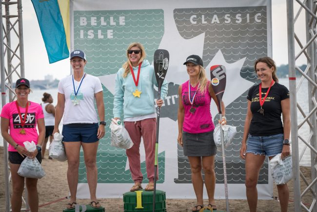 Kim Barnes Midwest Paddle League Belle Isle Classic