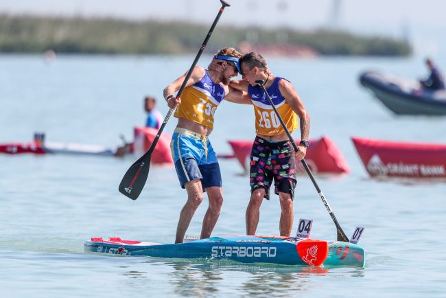Conor Baxter Noic Garioud ICF World SUP Racing