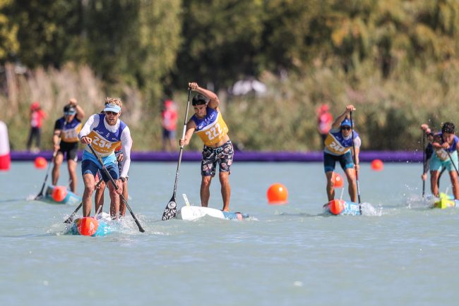 Mens sprint racing ICF World Tour